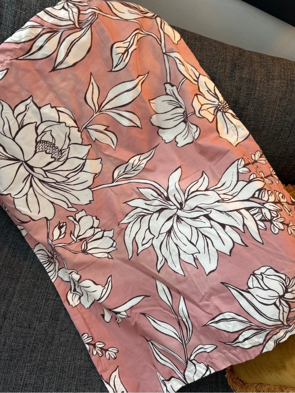 Madison Park Pink Floral Twin Comforter Set twin